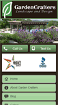 Mobile Screenshot of gardencrafters.com